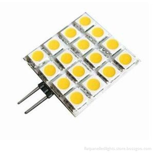 Custom 180lm 5050smd 12v 3w G4 Led Lamps Halogen Bulb Replacement 16pcs